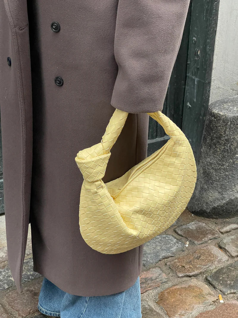 حقيبة ميزو جيورنو - أصفر فاتح