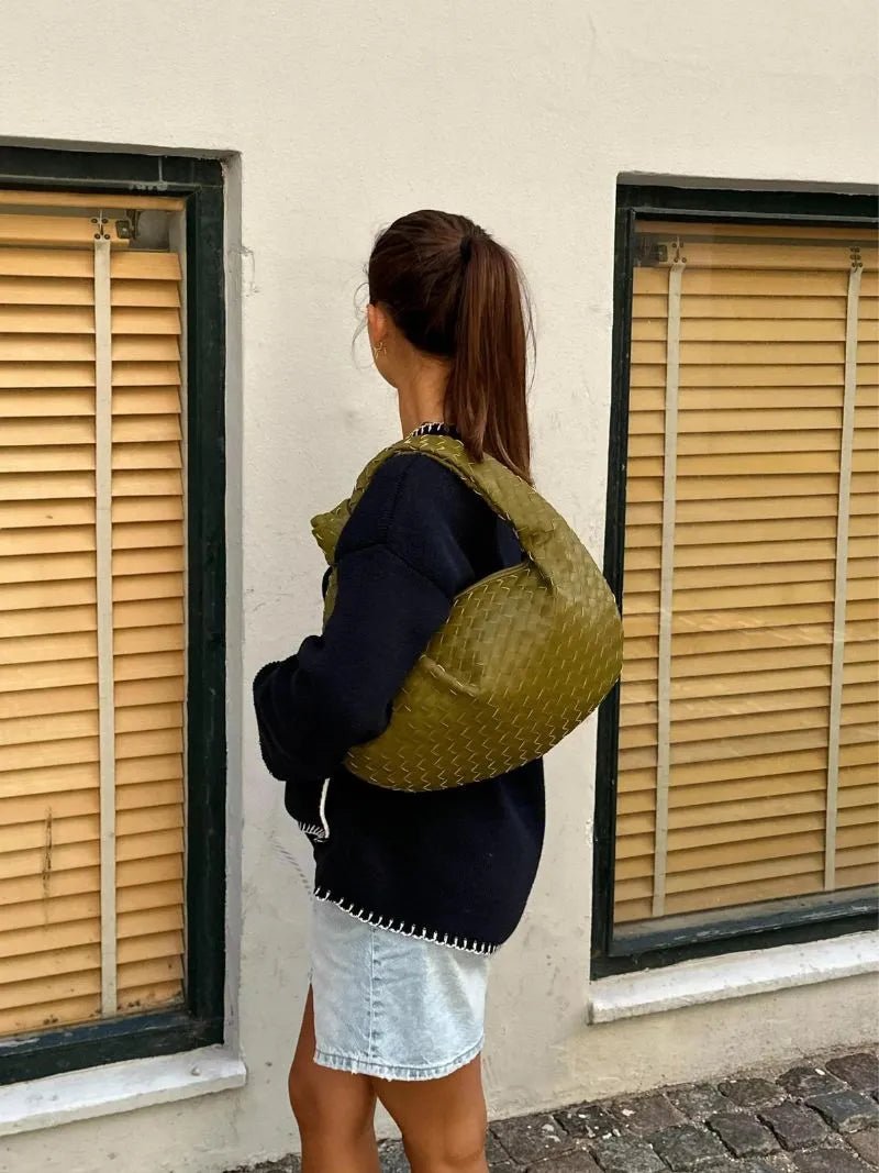 Mezzo Giorno Bag - Olive Green - Mosa Milano