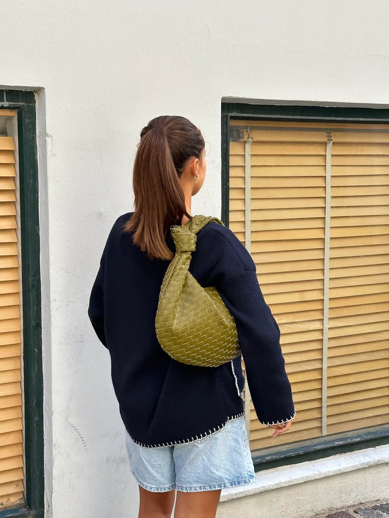 Mezzo Giorno Bag - Olive Green - Mosa Milano